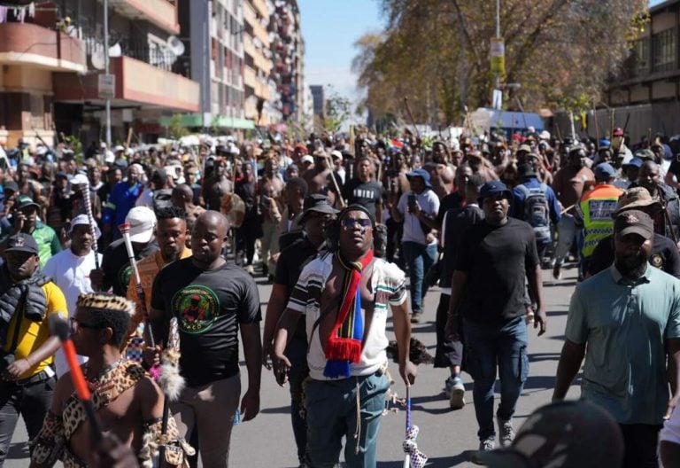 South Africa protest leader says demonstrations target illegal migrants, not xenophobia claims – People Daily