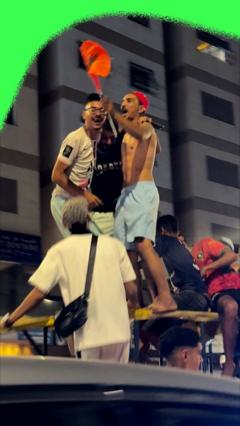 Celebrations in Morocco after beating Canada