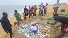 The African fishermen who blame Chinese trawlers for their woes