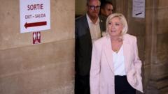 Marine Le Pen to run for French presidency and appeal conviction in top court