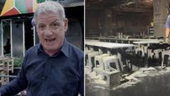Watch: At the scene where Bangkok’s deadly bar fire unfolded
