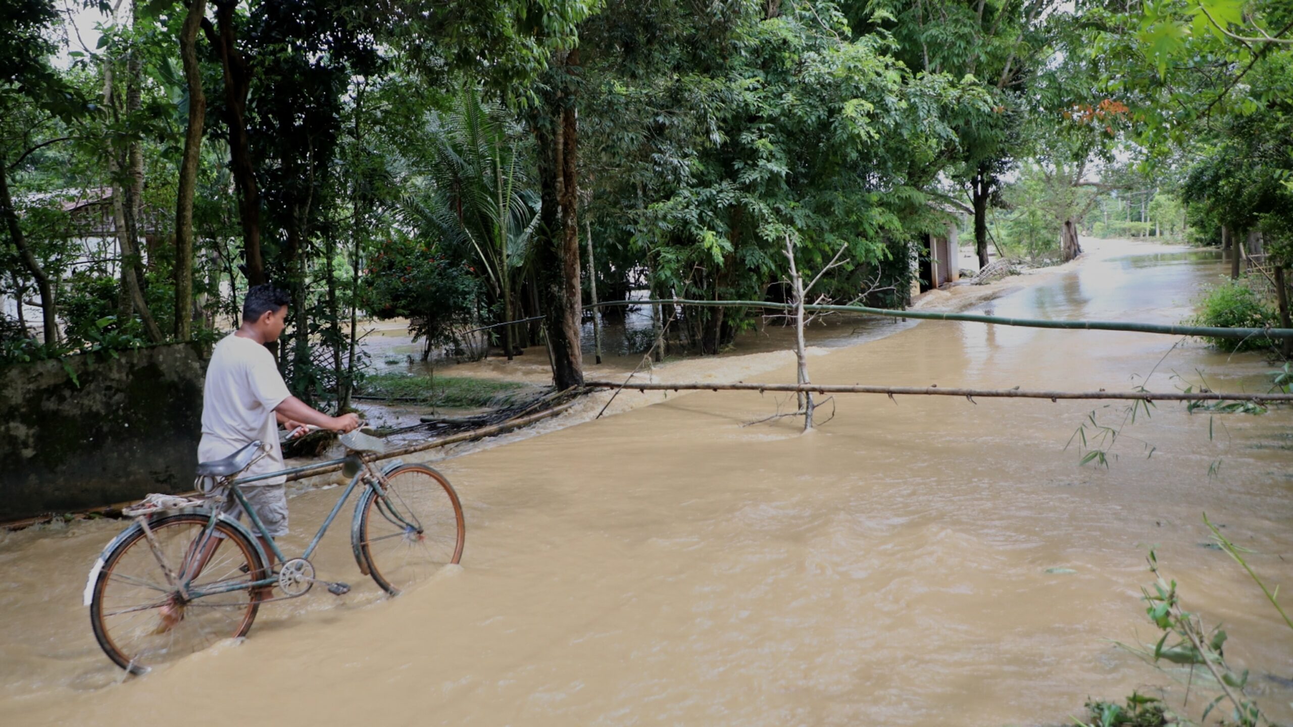 At least 50 people killed and 700,000 displaced by India floods after monsoon rains