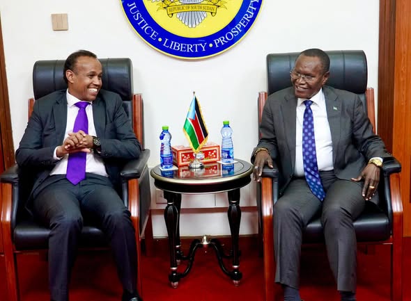 Foreign Minister Holds A Series Of Talks With IGAD & WHO Officials