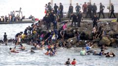 Spain’s PM blames traffickers after 60,000 migrants reach Ceuta from Morocco
