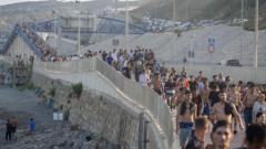 Influx of migrants to Ceuta gives Spain diplomatic headache