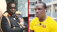 Idi Amin’s grandson fights at Commonwealth Games