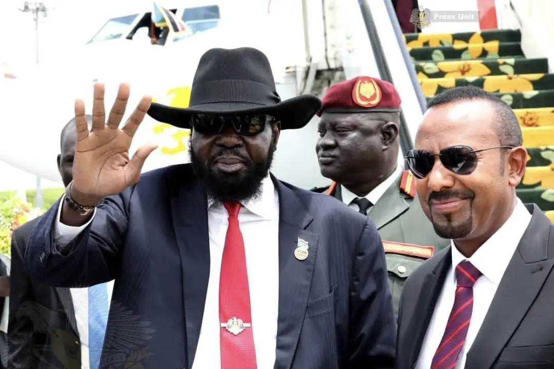 President Kiir Arrives in Addis Ababa on an Official Visit to Ethiopia