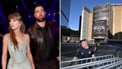 Taylor Swift’s rumoured wedding celebrations begin with star-studded New York event