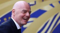 Fifa says ‘nobody selling football’ as it presses ahead with investment plan