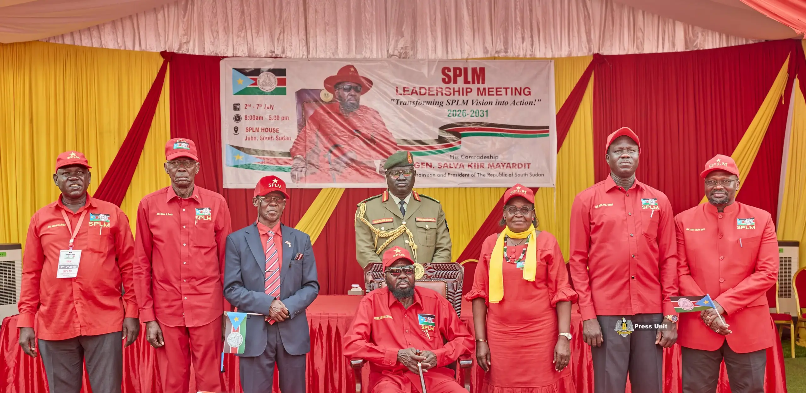 SPLM’s Strategic Leadership Summit Concludes in Juba with Strong Call for Peace and Election Preparedness