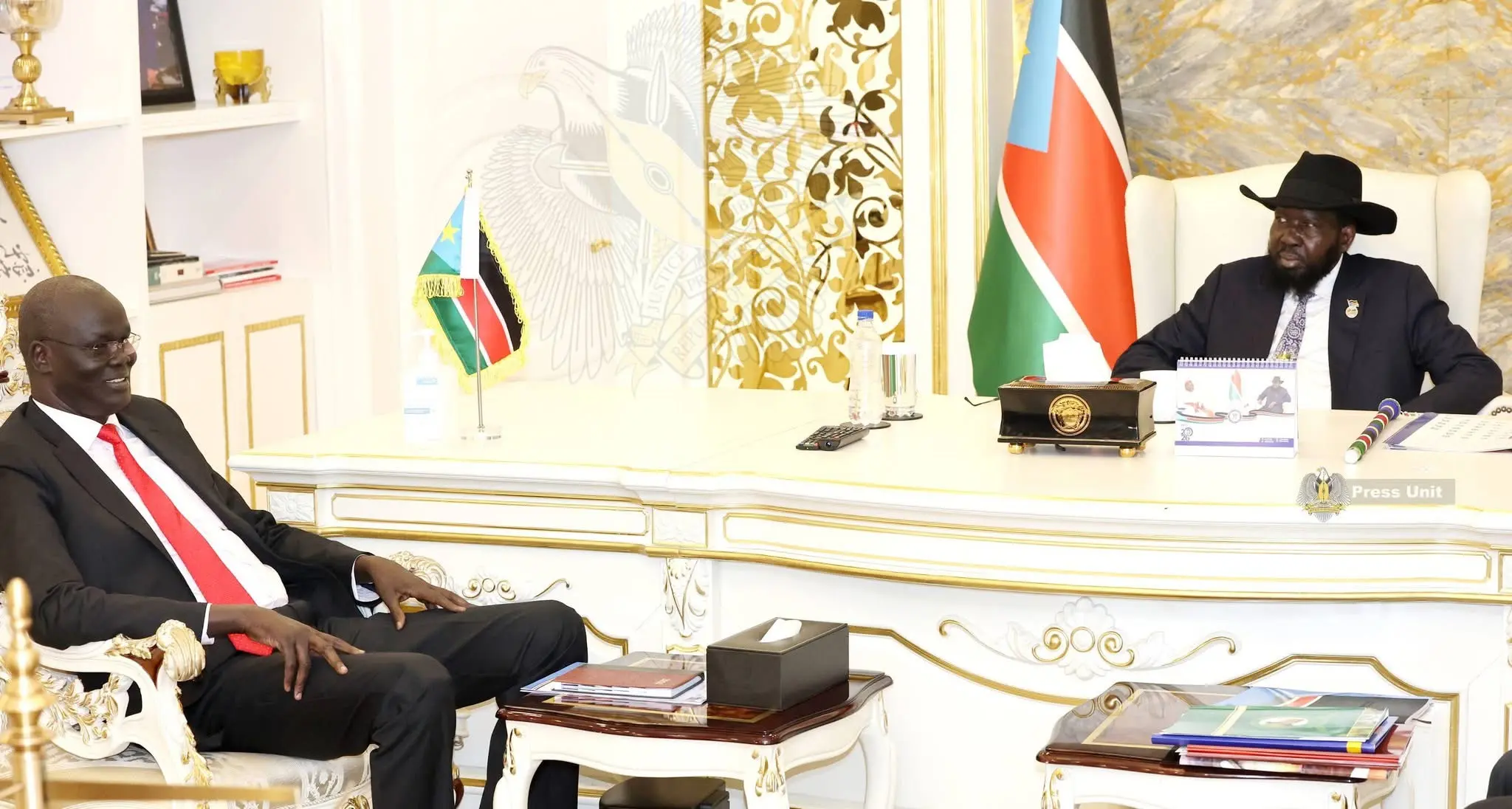 President Kiir Briefed on Security Situation in the Abyei Area