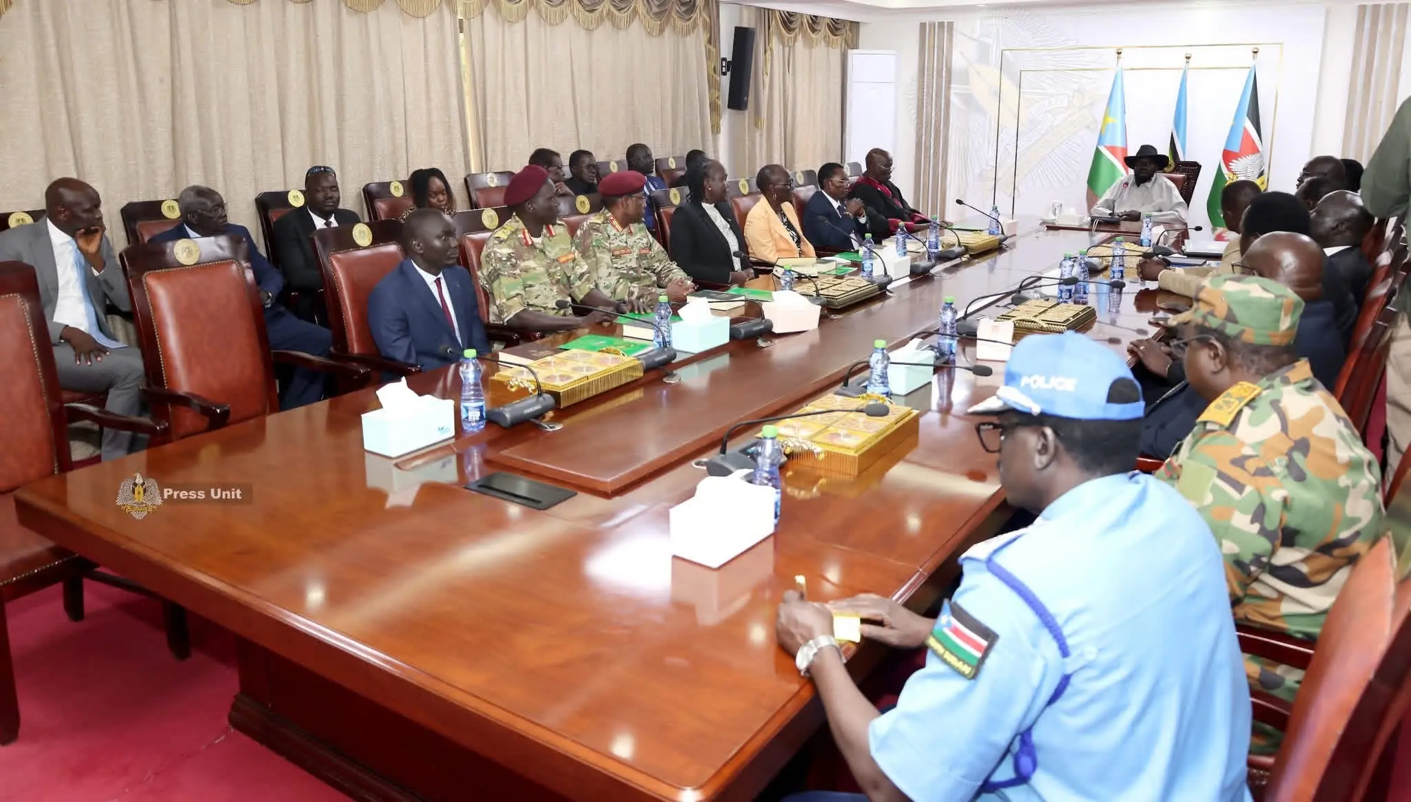 President Kiir Calls for Professionalism and Teamwork During Swearing-In