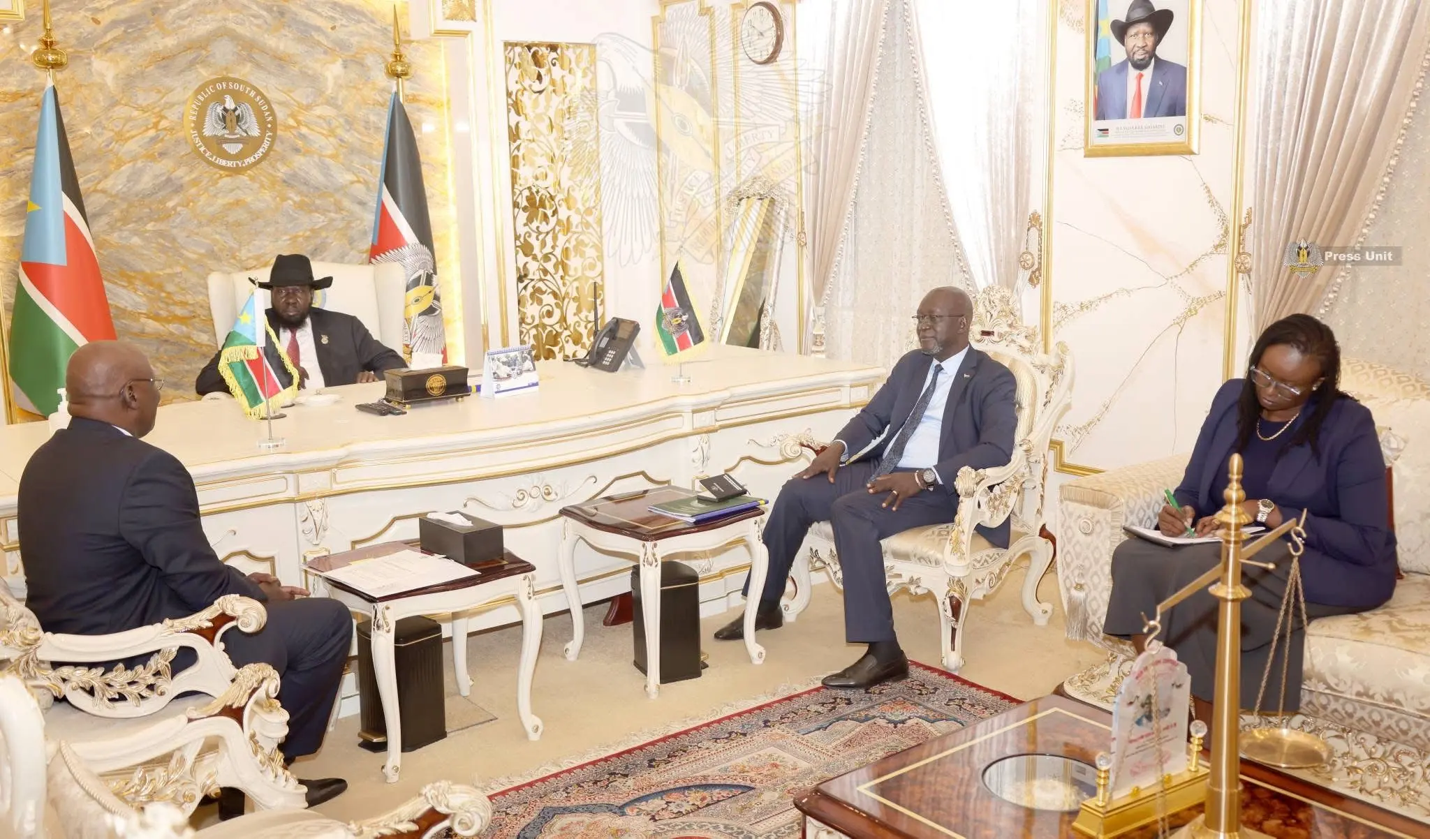President Kiir Urges NRA to Boost Non-Oil Revenue Collections