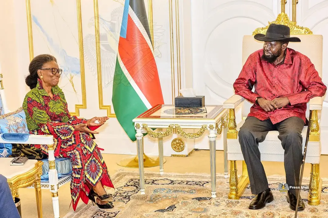 President Kiir, New UNMISS Chief Pledge Stronger Collaboration for Peace and Stability