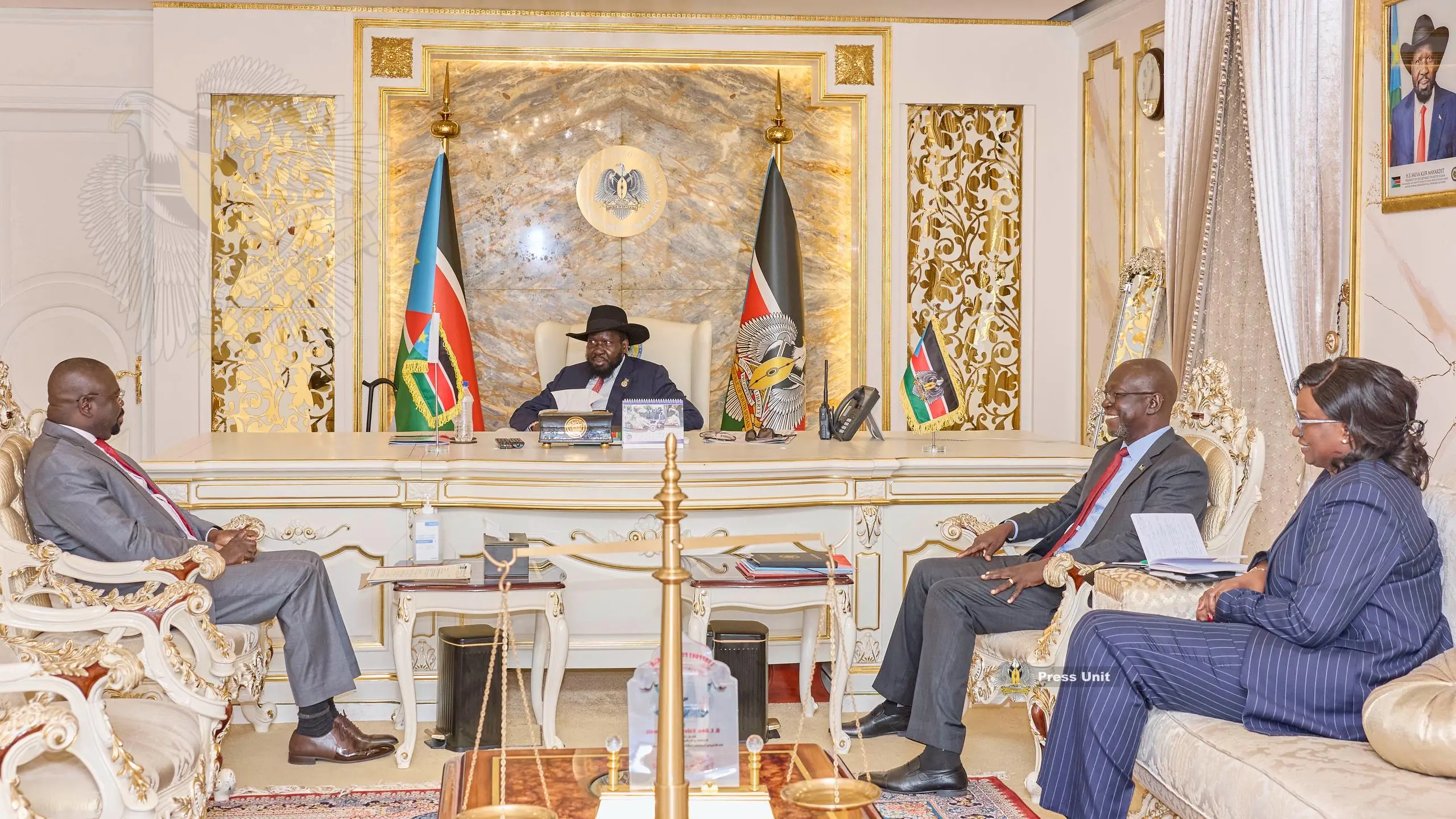 President Kiir Urges Unity and Peacebuilding  in Western Equatoria