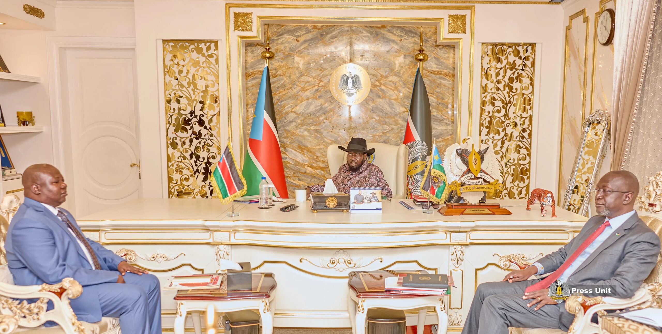 President Kiir Meets Western Bahr el Ghazal Deputy Governor to Discuss Security, Development and Elections