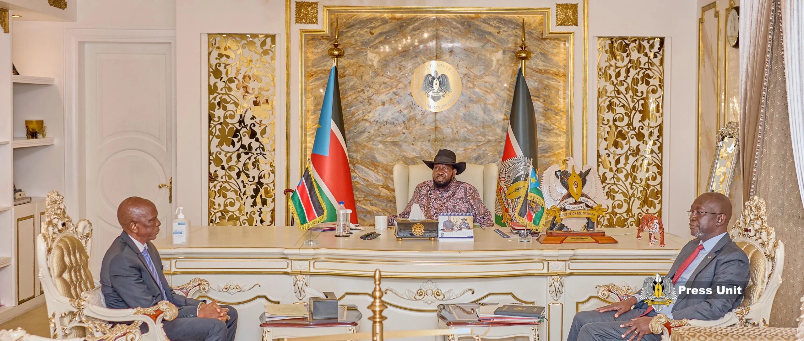 President Kiir Receives Updates on Situation in Northern Bahr el Ghazal