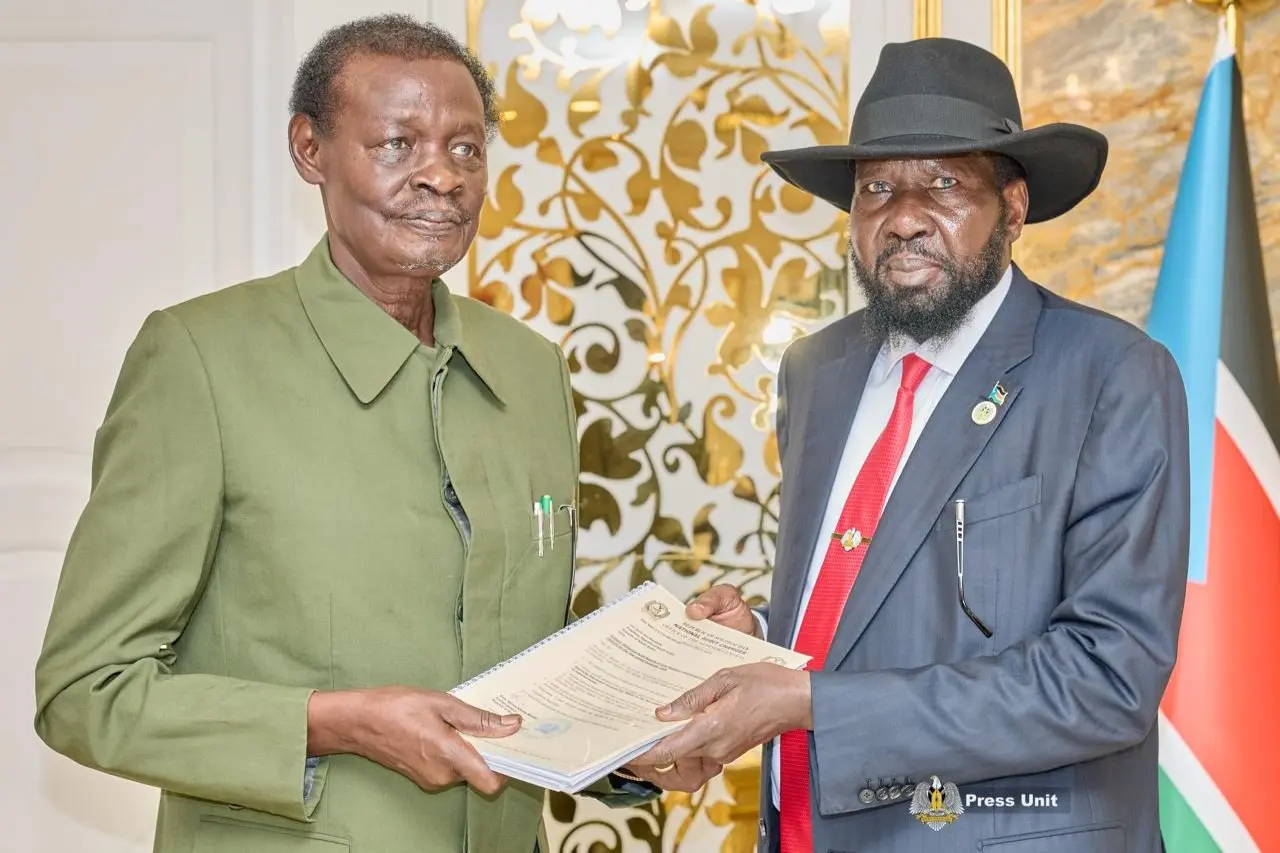 President Kiir Receives Auditor General’s Report on JEDCO, Reaffirms Energy Reform Agenda