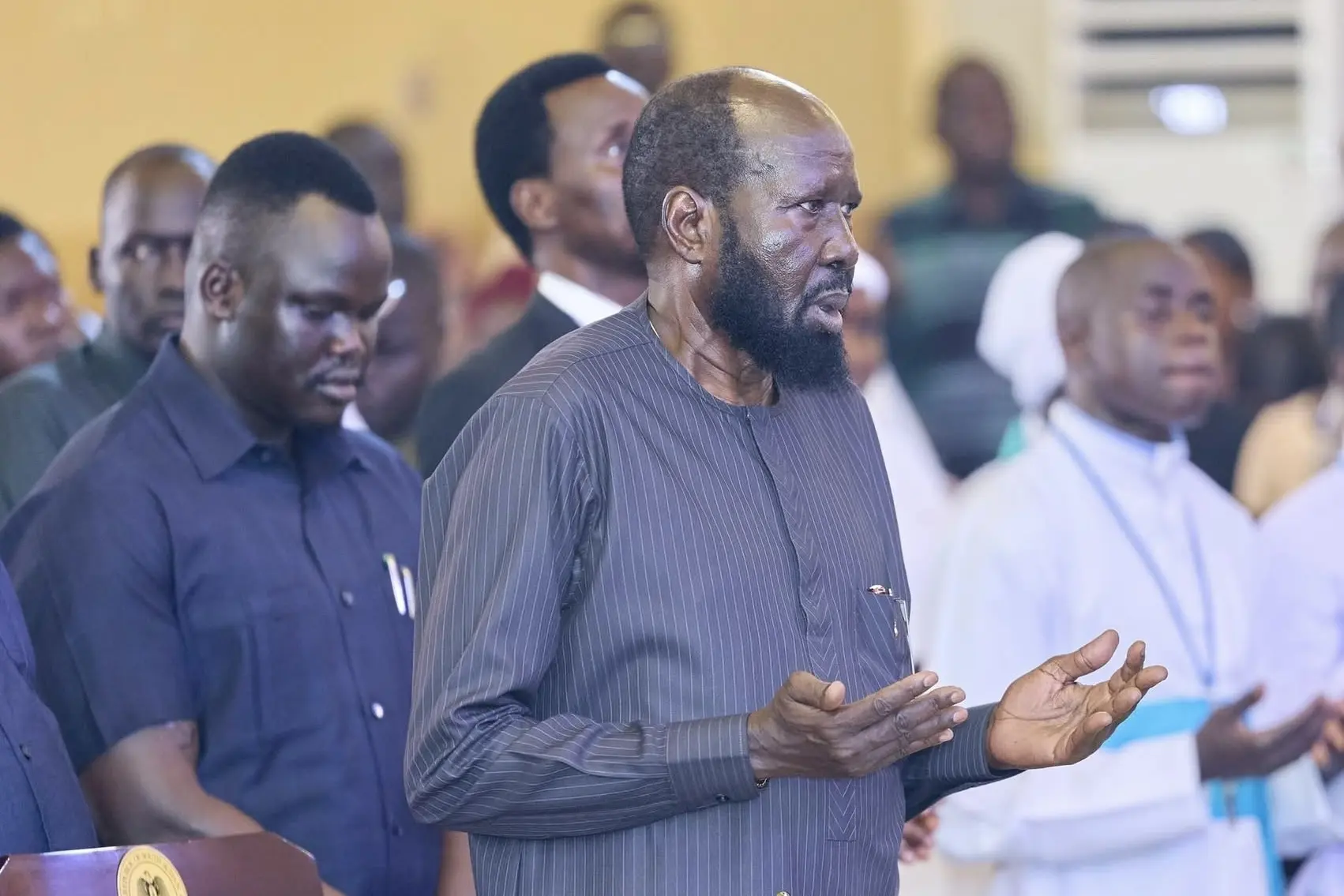 President Kiir Attends Holy Mass at St. Teresa Cathedral