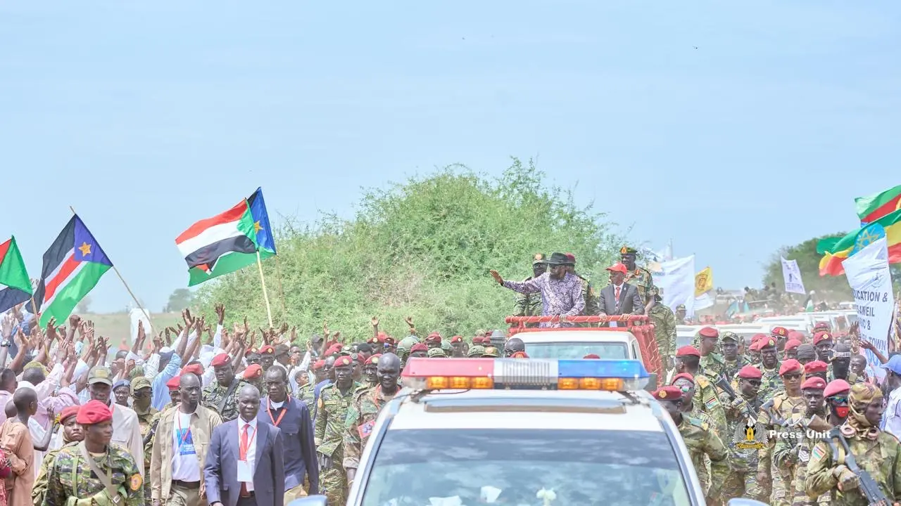 Pictorial: Aweil Shows Solidarity with its President