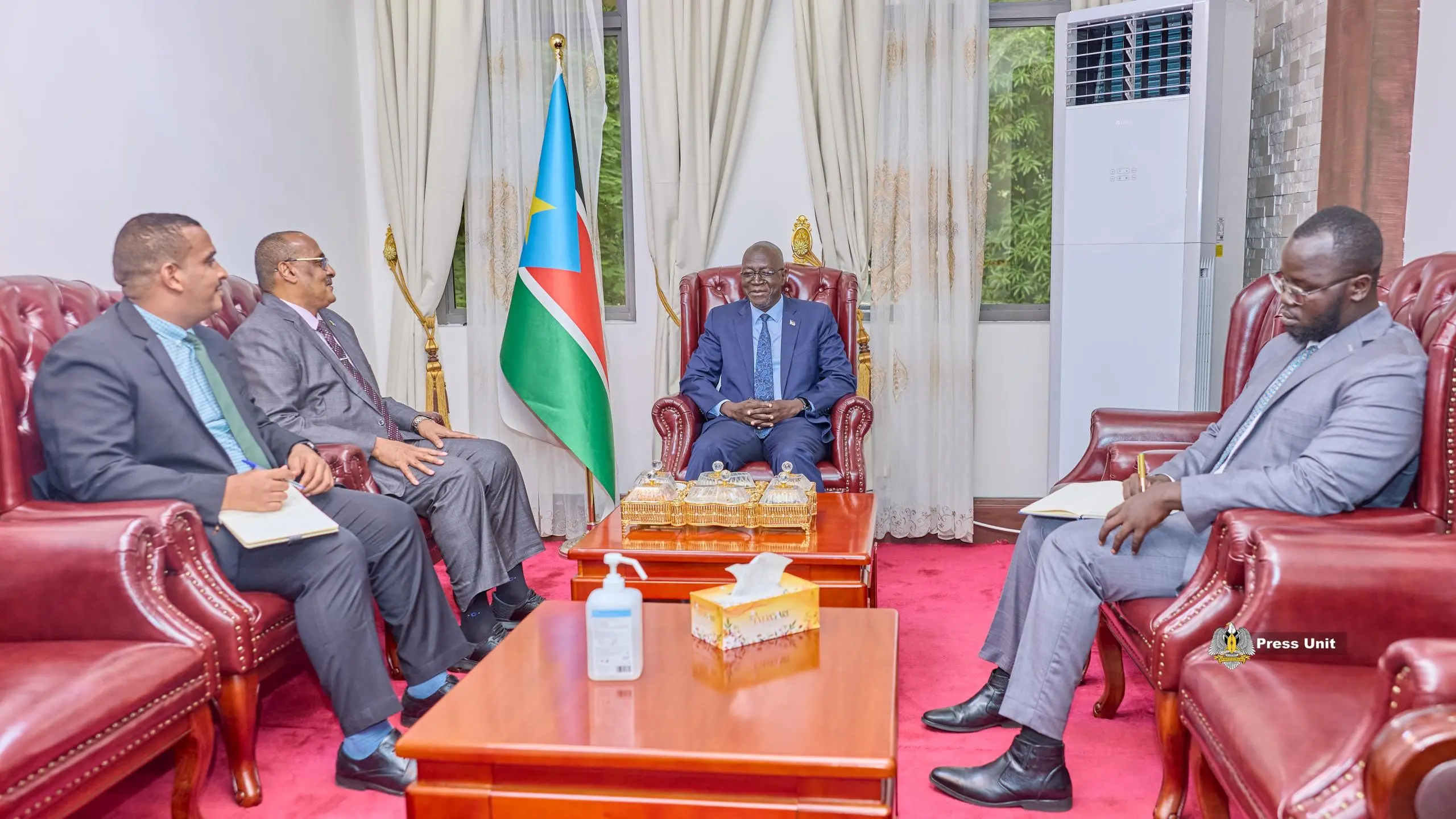 Presidential Affairs Minister, Sudanese Ambassador Discuss Trade, Security and Regional Cooperation