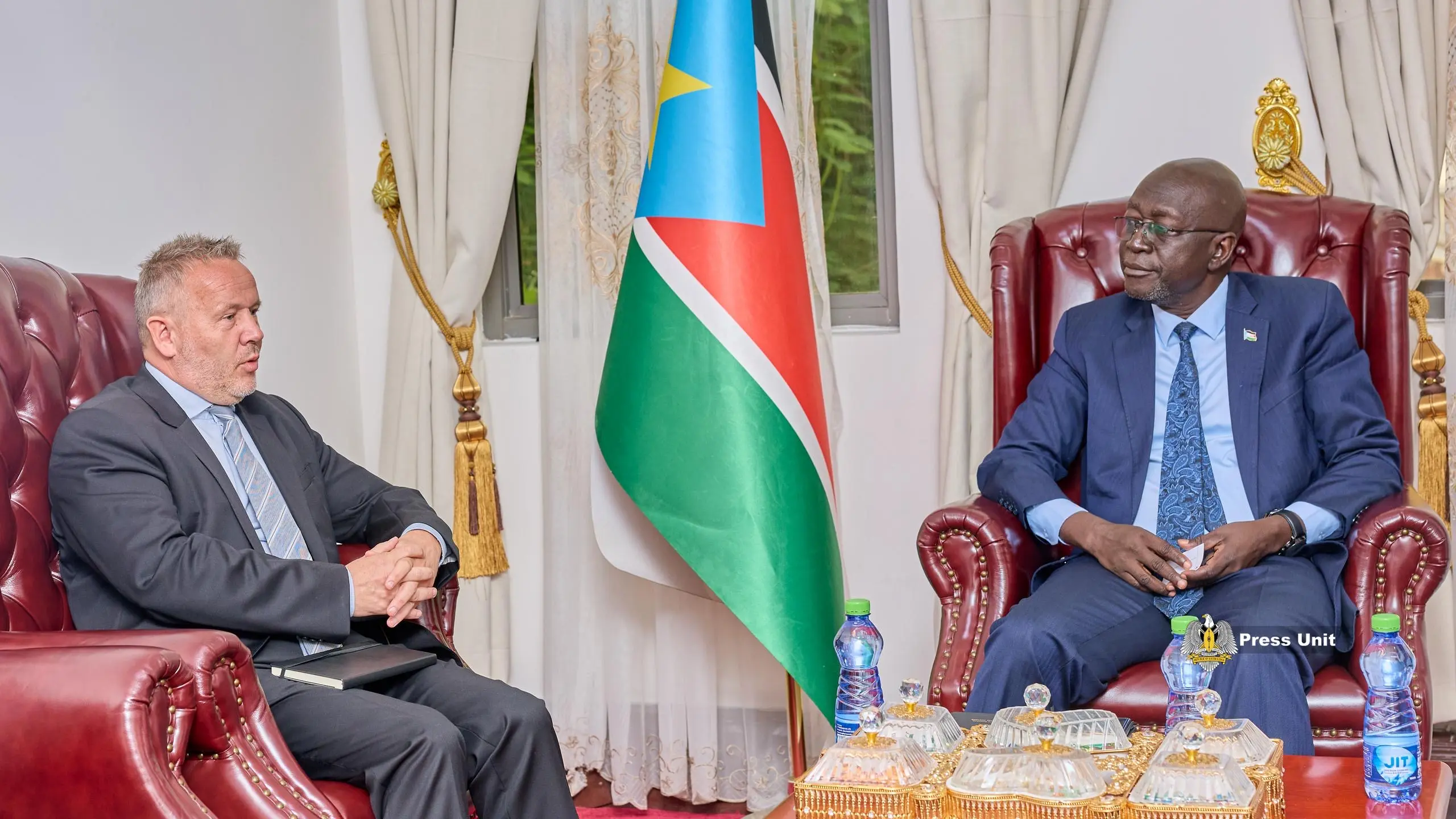 Minister of Presidential Affairs, Norwegian Ambassador Discuss Elections, Peace, and Bilateral Cooperation